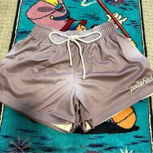 Polished Company Mauve Pink Basketball Shorts